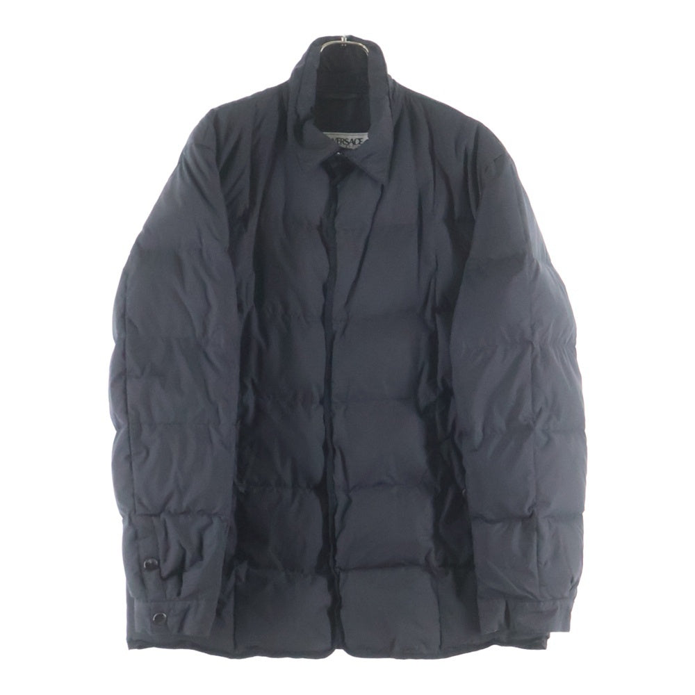 VERSACE(ヴェルサーチ) COLLECTION PUFF JACKET コレクション パフ スナップボタン ジャケット ブラック