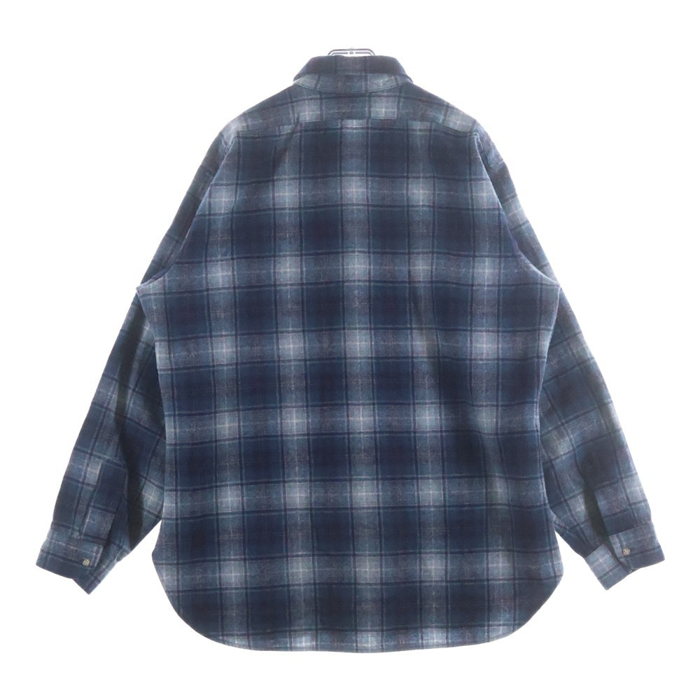 PENDLETON(ペンドルトン) 70S CHECK L/S WOOL BOARD SHIRT USA製 チェック 長袖 ウール ボード シャツ ネイビー/グレー/ピンク