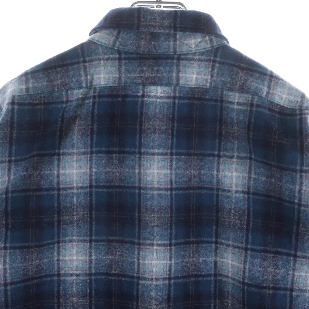 PENDLETON(ペンドルトン) 70S CHECK L/S WOOL BOARD SHIRT USA製 チェック 長袖 ウール ボード シャツ ネイビー/グレー/ピンク