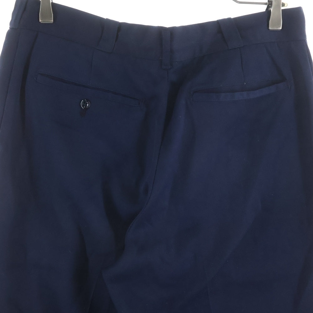 VINTAGE(ヴィンテージ) 60-70S SCOVILL GARDLOK MILITARY SLACKS スコビル ジップアップ ミリタリー スラックス パンツ ネイビー
