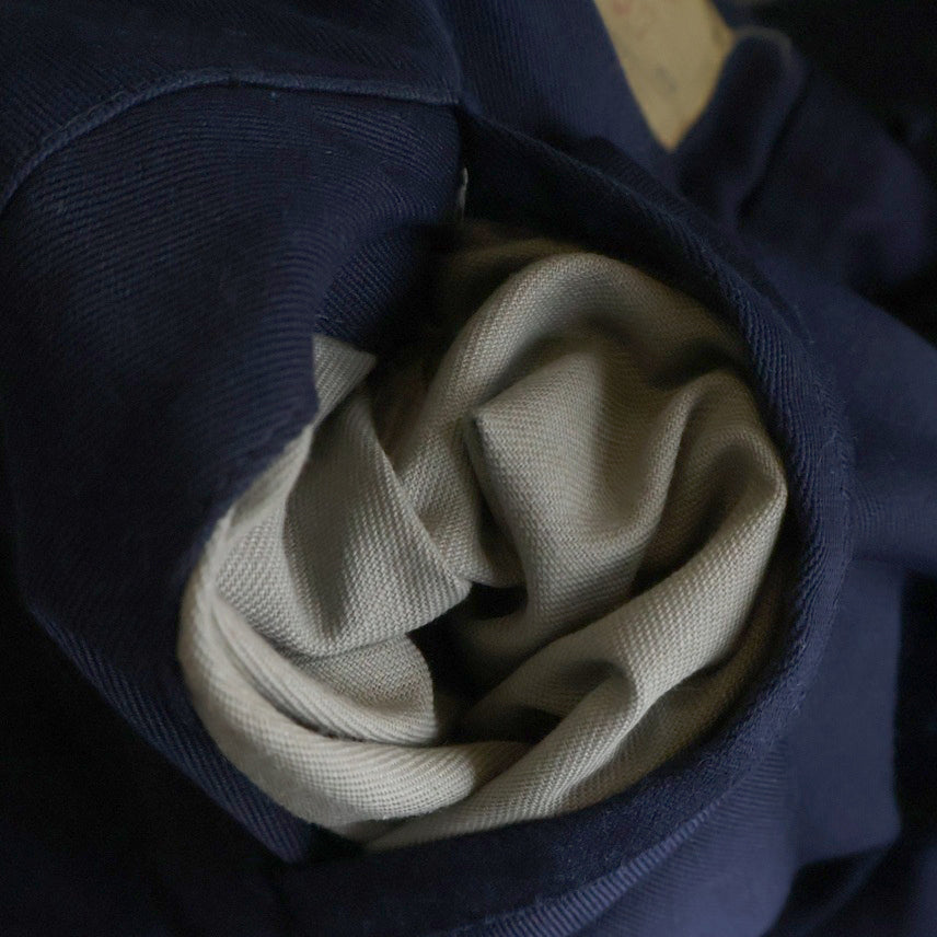 VINTAGE(ヴィンテージ) 60-70S SCOVILL GARDLOK MILITARY SLACKS スコビル ジップアップ ミリタリー スラックス パンツ ネイビー