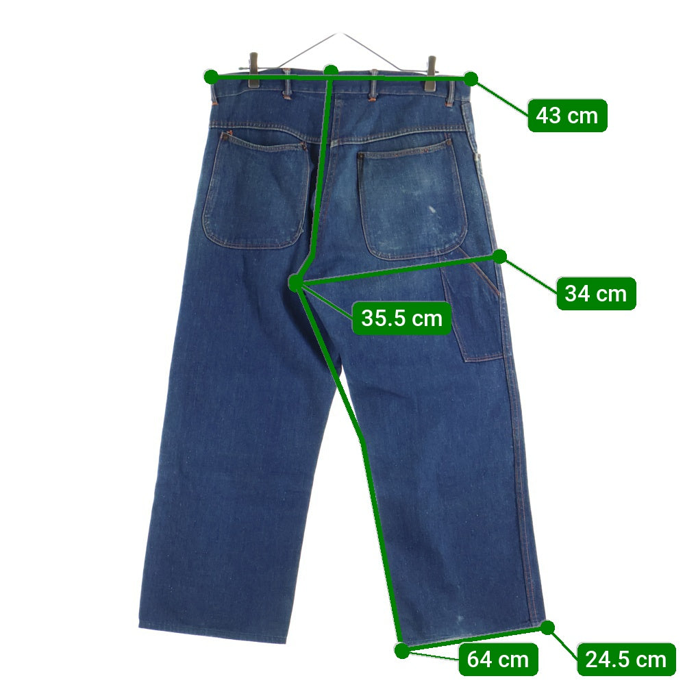 VINTAGE(ヴィンテージ) 30S PAINTER DENIM PANTS 隠しリベット ペインター デニムパンツ インディゴ
