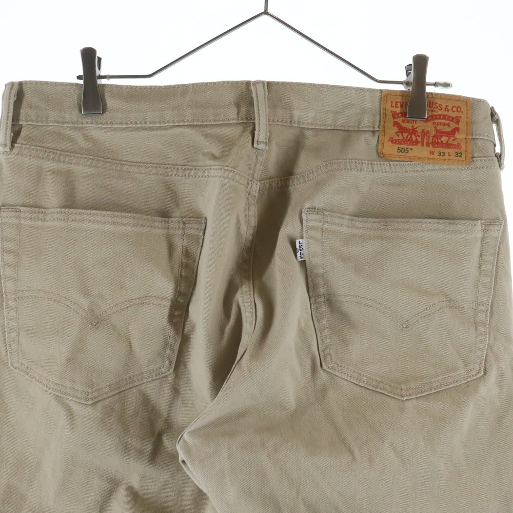 Levi's(リーバイス) 00S 505 カンボジア製 コットン チノ ワーク パンツ ベージュ
