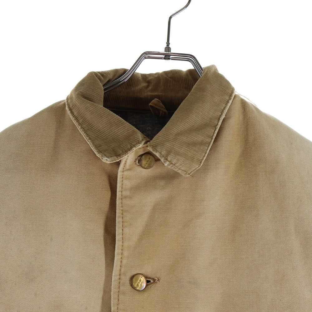 CARHARTT(カーハート) 60S VINTAGE MICHIGAN CHORE COAT ミシガンチョアコート コットンタグ 裏地ブランケット ジャケット ブラウン