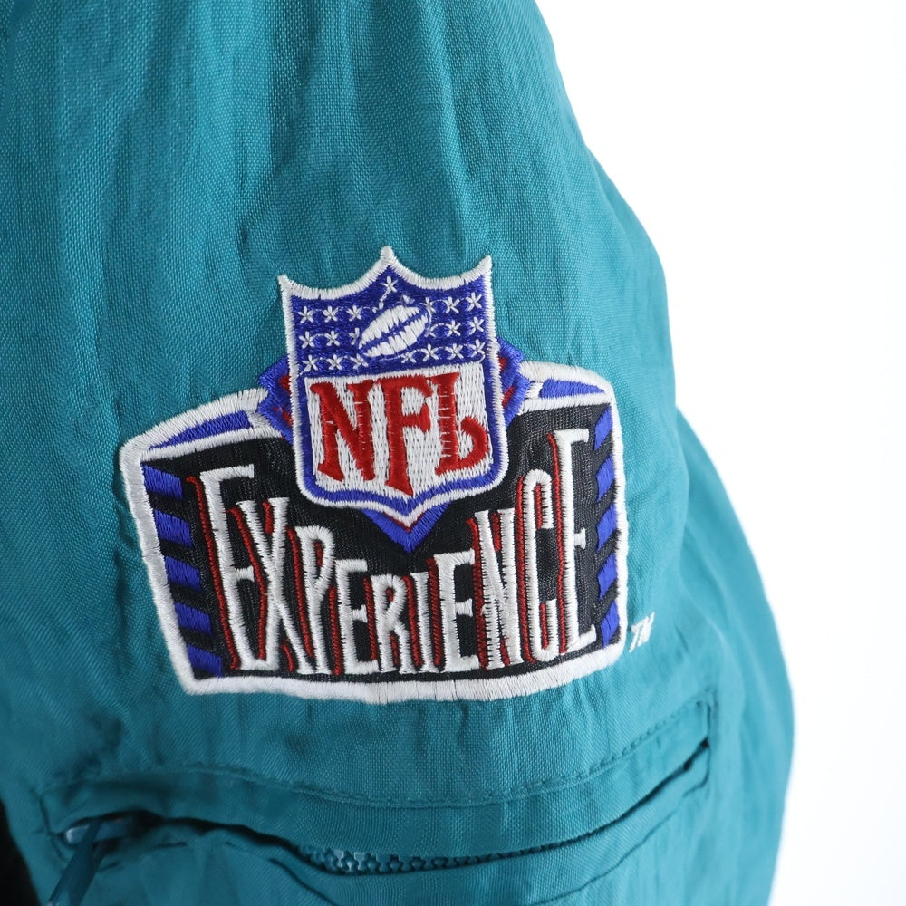 VINTAGE(ヴィンテージ) 90S NFL DOLPHINS ドルフィンズ REVERSIBLE PUFF JACKET リバーシブル 中綿ジャケット グリーン/ブラック