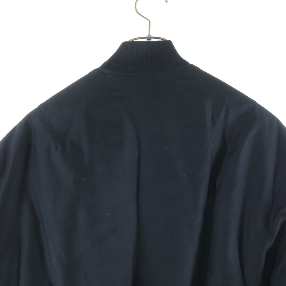 UNDERCOVER(アンダーカバー) 25AW DESCRIPTION MA-1 UP2E4203 パッチワーク 缶バッジ付ボンバージャケット ブラック