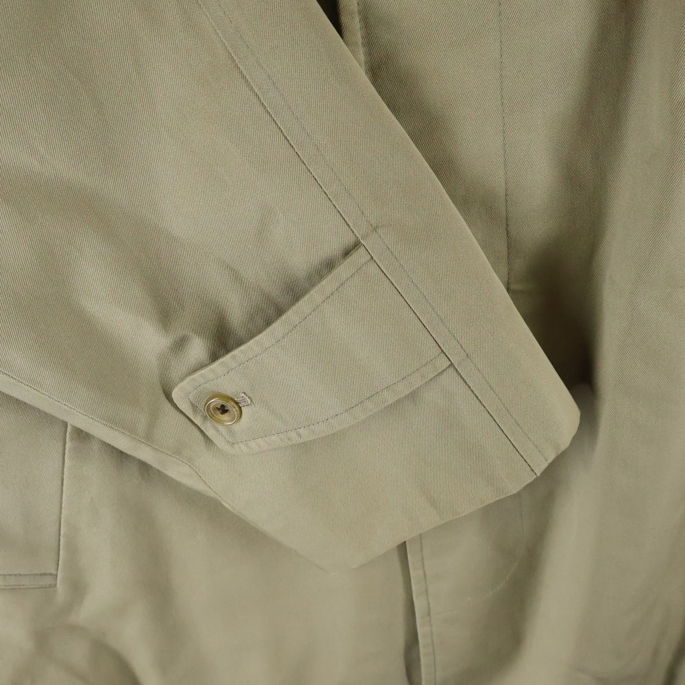 Aquascutum(アクアスキュータム) 70-80S TRENCH COAT イングランド製 比翼ボタン トレンチコート ブラウン 314227