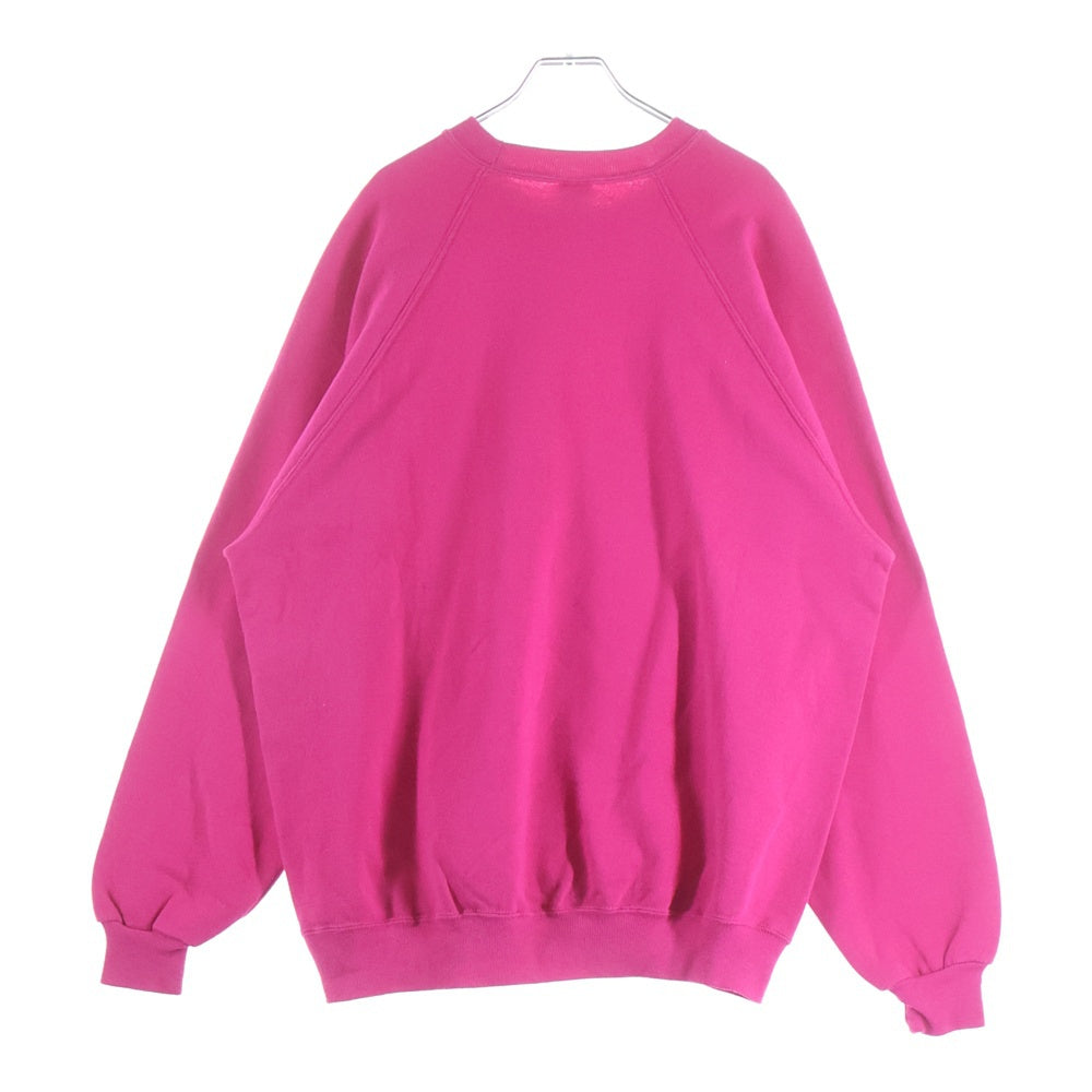 VINTAGE(ヴィンテージ) 90s JERZEES クルーネック長袖スウェットトレーナー ピンク
