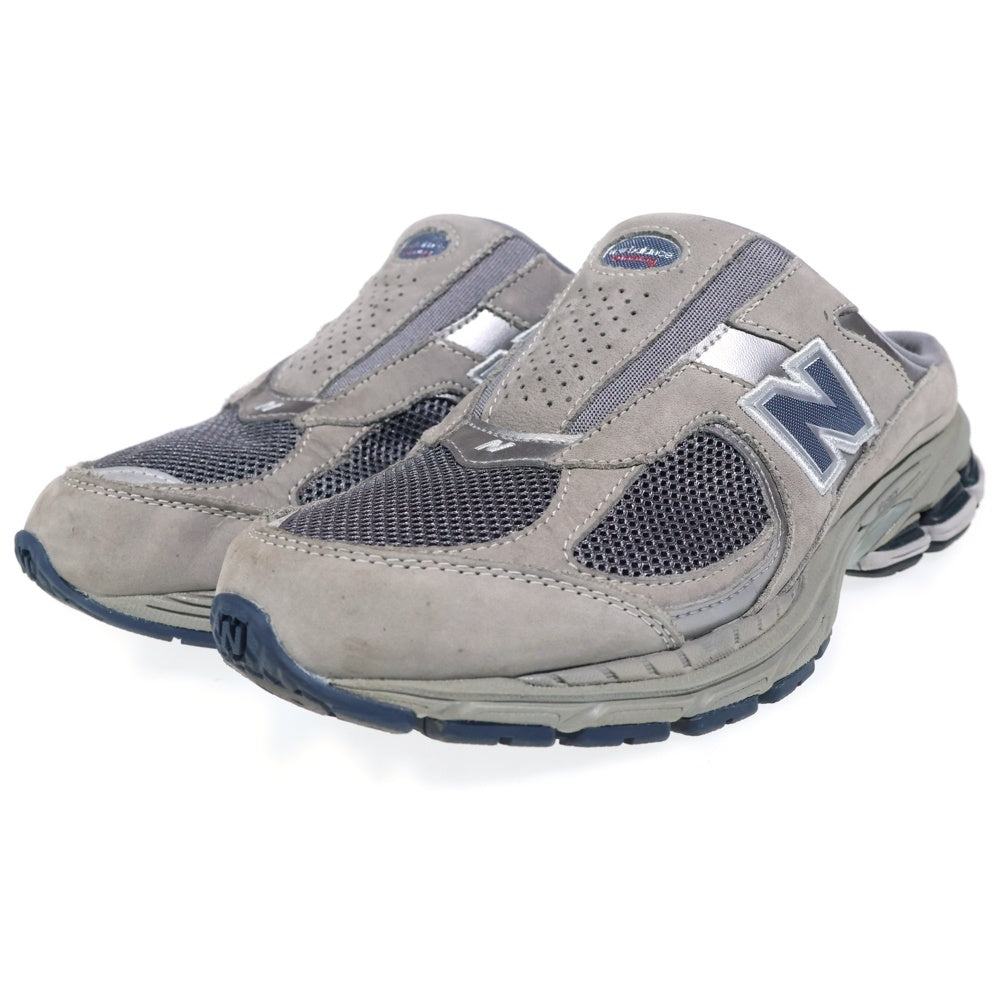 New Balance(ニューバランス) M2002RMX GRAY 22FW-I MULE ミュール スリッポン スニーカー グレー