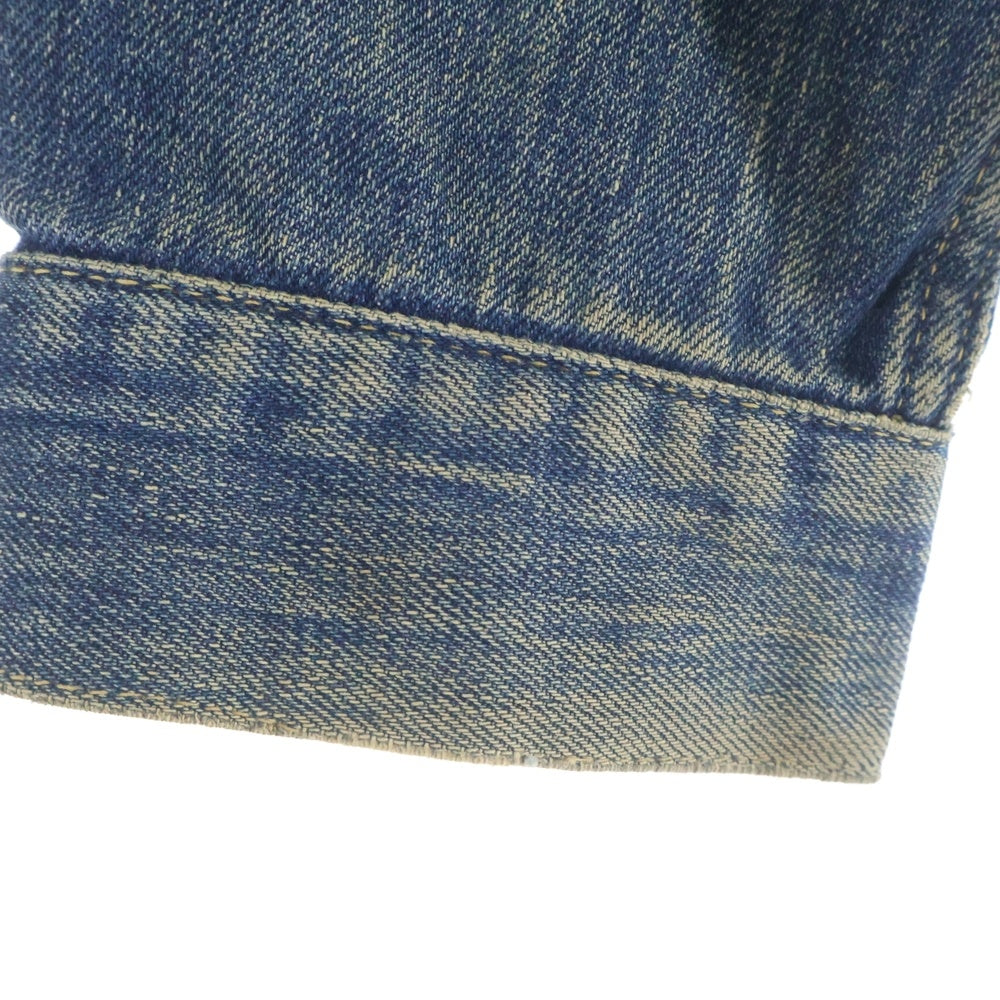 VINTAGE(ヴィンテージ) 60-70S CANTON キャントン 3rd TYPE DENIM TRUCKER JACKET デニム トラッカー ジャケット Gジャン インディゴ