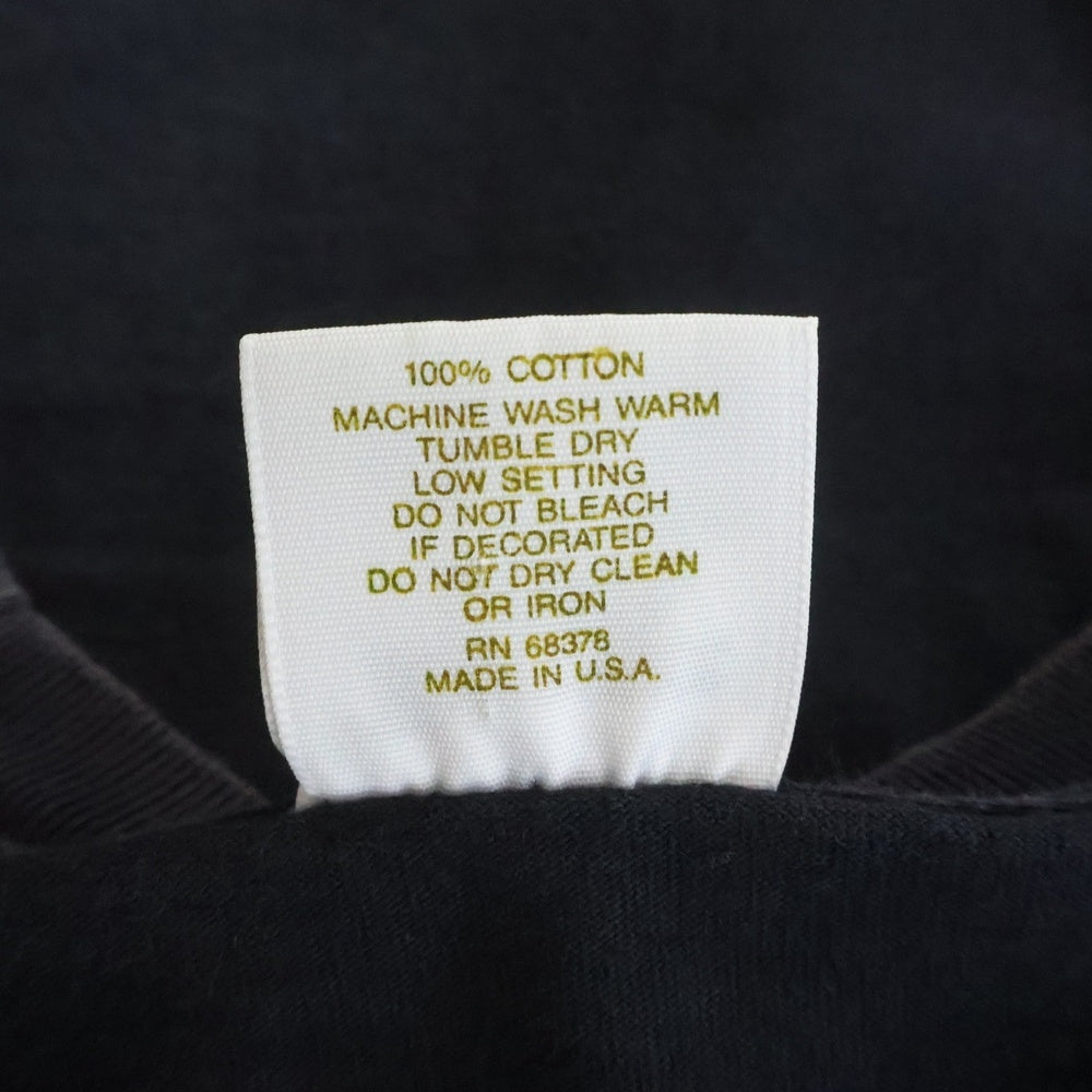 VINTAGE(ヴィンテージ) 90S THE PHANTOM OF THE OPERA オペラ座の怪人 両面プリント 半袖Tシャツ カットソー ブラック