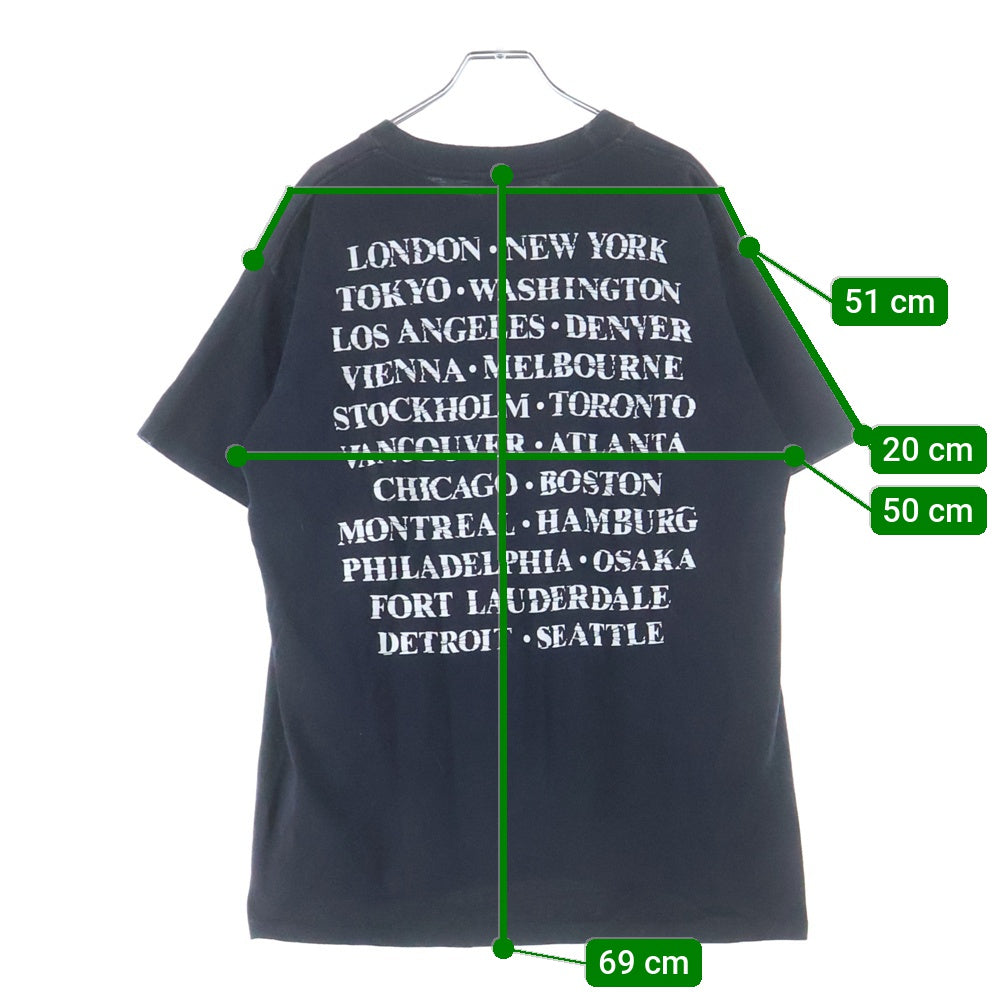 VINTAGE(ヴィンテージ) 90S THE PHANTOM OF THE OPERA オペラ座の怪人 両面プリント 半袖Tシャツ カットソー ブラック