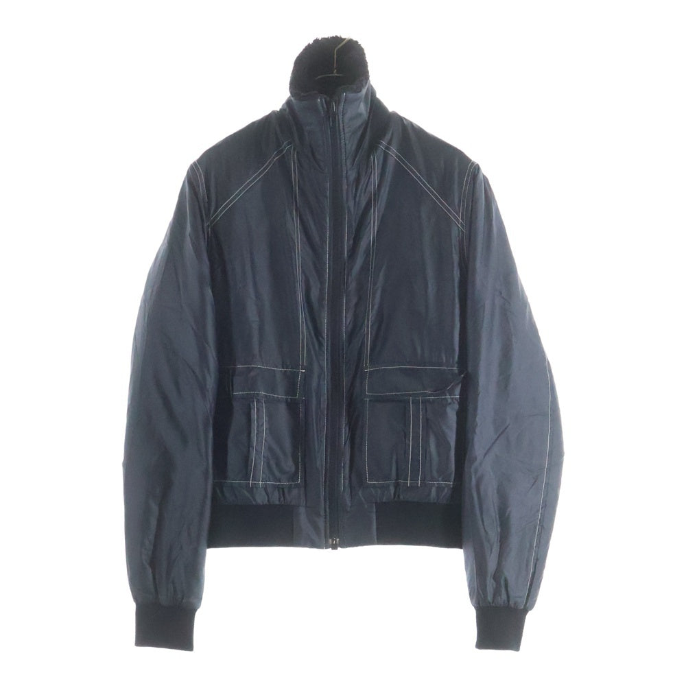 Maison Martin Margiela(メゾンマルタンマルジェラ) 07AW BOA BOMBER JACKET 本人期 ボンバージャケット ここのえ ブラック 01077/01/01/0072