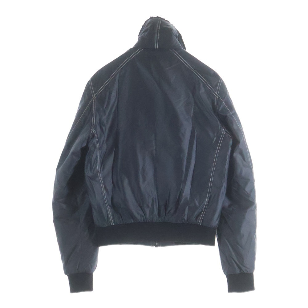 Maison Martin Margiela(メゾンマルタンマルジェラ) 07AW BOA BOMBER JACKET 本人期 ボンバージャケット ここのえ ブラック 01077/01/01/0072