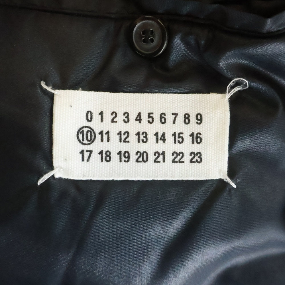 Maison Martin Margiela(メゾンマルタンマルジェラ) 07AW BOA BOMBER JACKET 本人期 ボンバージャケット ここのえ ブラック 01077/01/01/0072