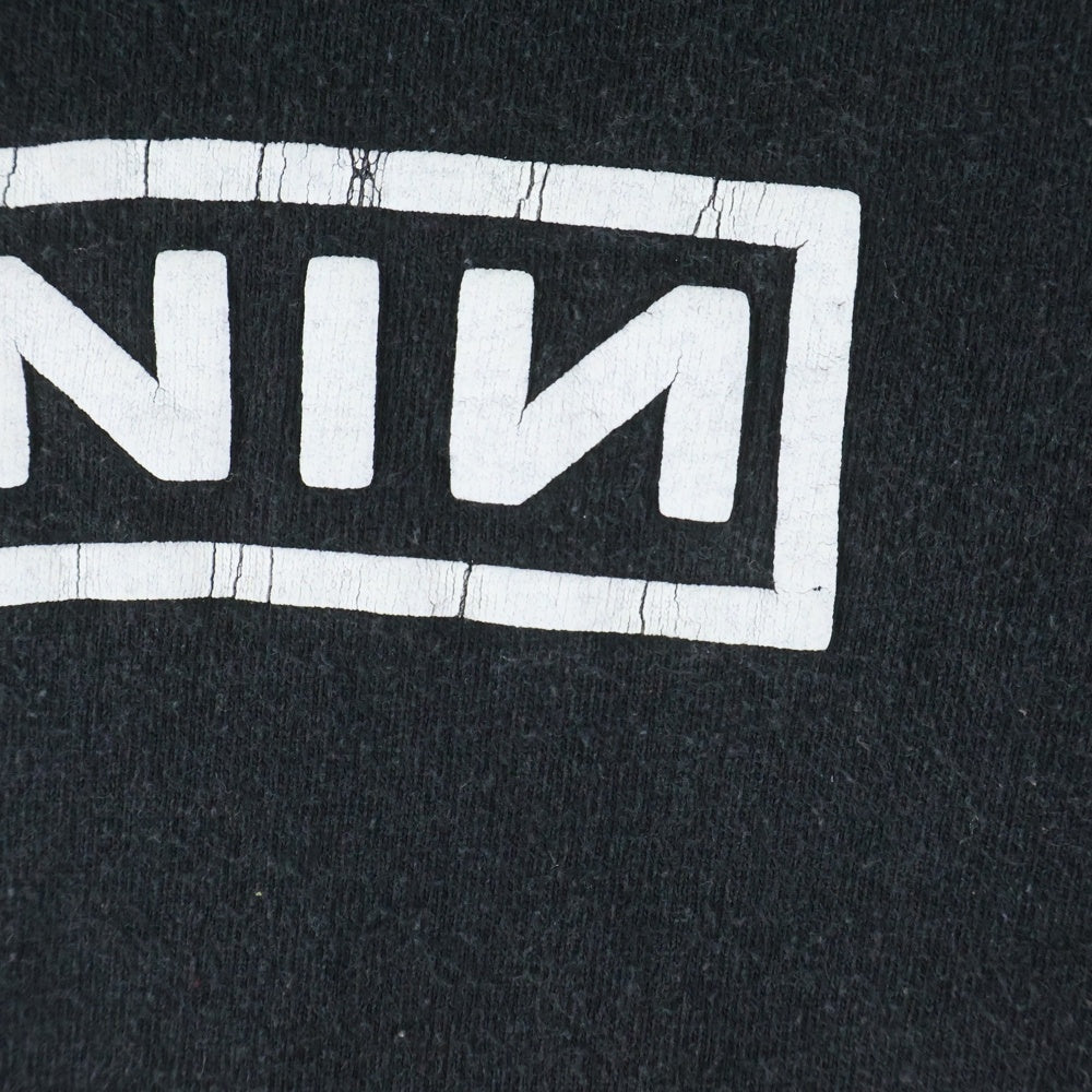 VINTAGE(ヴィンテージ) 90S NINE INCH NAILS BOX SIN LOGO TEE ナインインチ ネイルズ 半袖Tシャツ カットソー ブラック