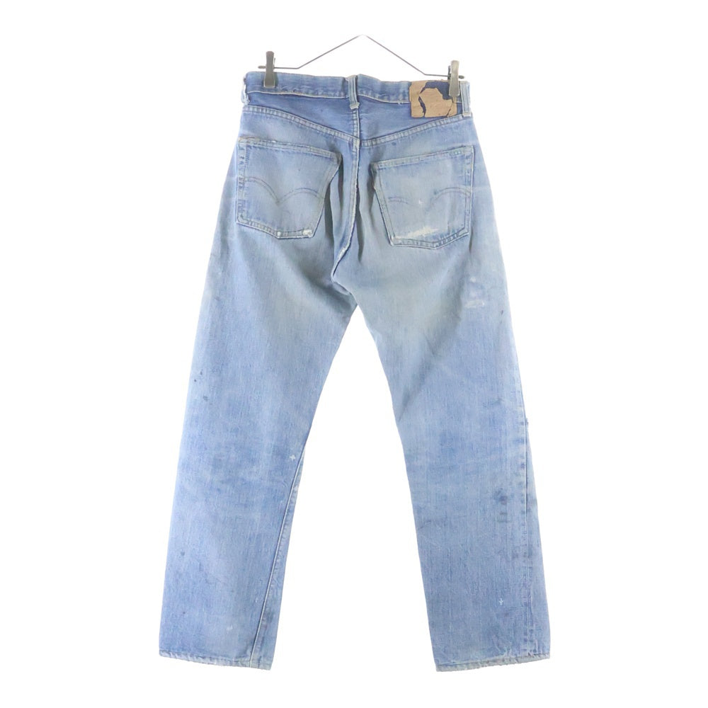 Levi's(リーバイス) 60-70S 501 BIG E前期 後期 過渡期 並行ステッチ ボタン裏8 足長R 腰シングル デニムパンツ インディゴ