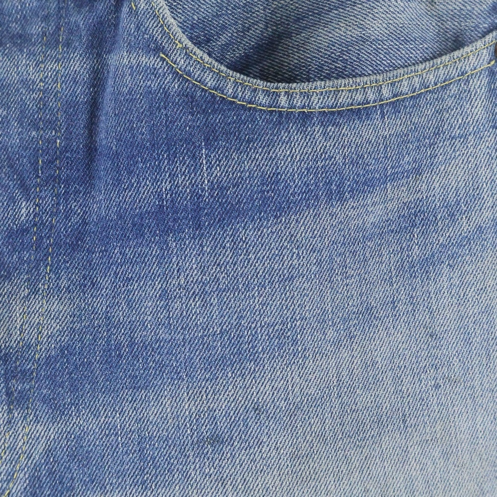Levi's(リーバイス) 60-70S 501 BIG E前期 後期 過渡期 並行ステッチ ボタン裏8 足長R 腰シングル デニムパンツ インディゴ