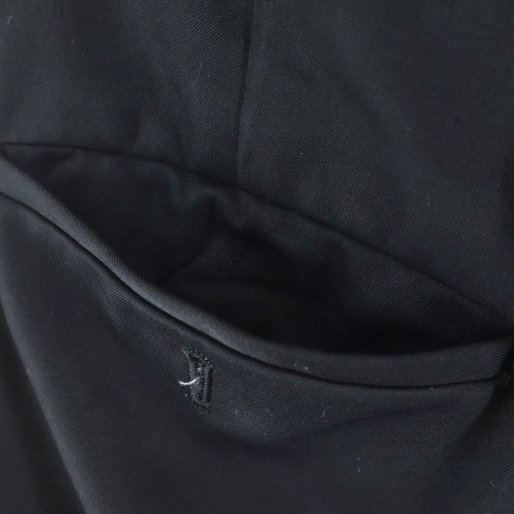 WACKO MARIA(ワコマリア) PLEATED TROUSERS バスキア プリーツ トラウザーズ スラックス パンツ ブラック GP-107-BLANKLINE-BASQUIAT- TYPE-1