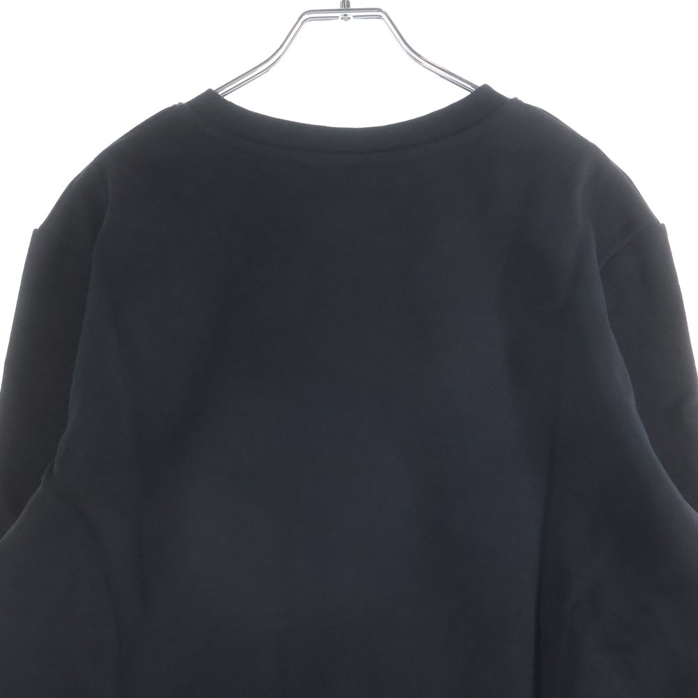 A.P.C(アーペーセー) ロゴ 長袖スウェットトレーナー ブラック 24242-1-95281