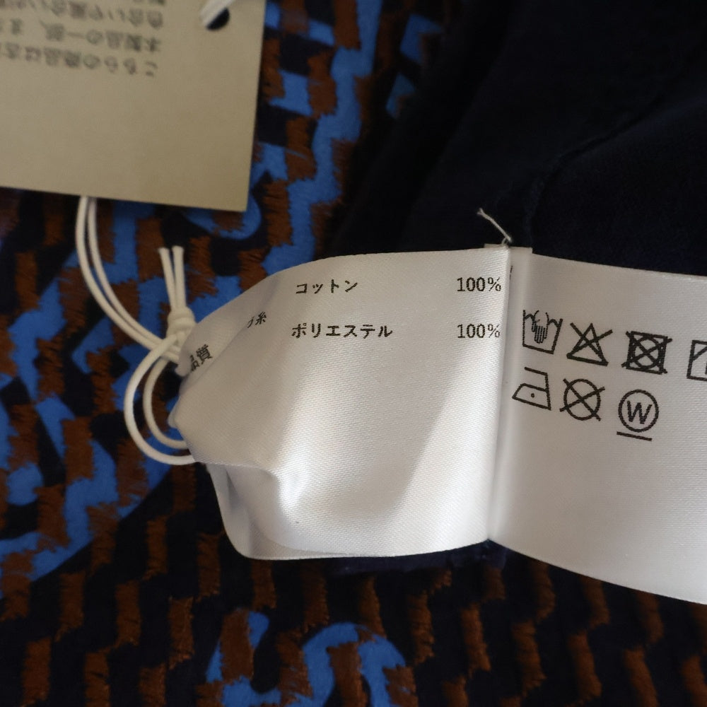 seven by seven(セブン バイ セブン) REWORK EMBROIDERY TEE 800-3166204 リワーク 半袖Tシャツ ネイビー