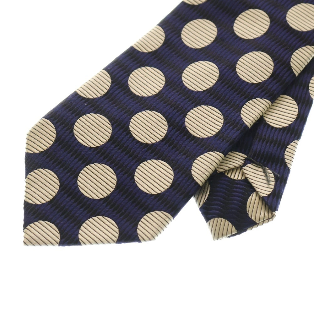 COMME des GARCONS HOMME DEUX(コムデギャルソン オムドゥ) ドット柄 ブルー/ホワイト ネクタイ