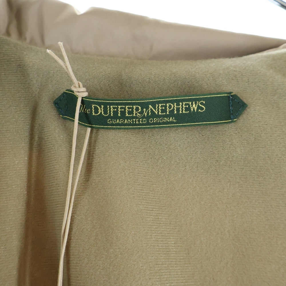 NO BRAND(ノーブランド) The DUFFER N NEPHEWS ザ・ダファー・アンド・ネフューズ TRACK JACKET POLYESTER DNA25B03 サイドライントラックジャケット ベージュ