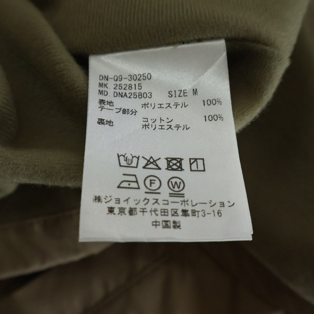 NO BRAND(ノーブランド) The DUFFER N NEPHEWS ザ・ダファー・アンド・ネフューズ TRACK JACKET POLYESTER DNA25B03 サイドライントラックジャケット ベージュ