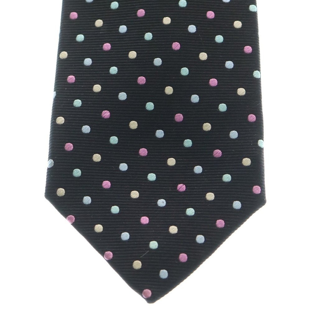Paul Smith COLLECTION(ポールスミス コレクション) ドット柄 ブラック/マルチカラー ネクタイ 194841