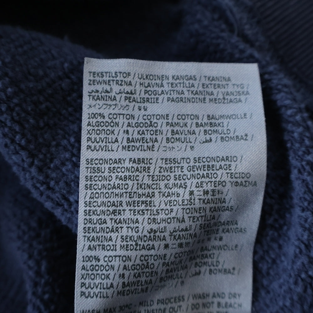 Maison Margiela(メゾンマルジェラ) オーバーサイズ オーバーダイ ロゴ ダメージ加工スウェット S50GU0209 S25570 ブルー