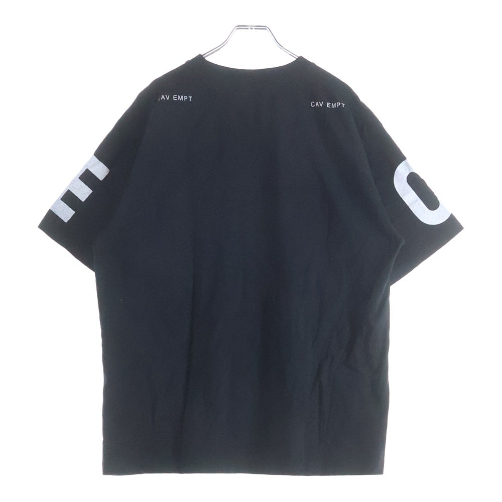 c.e cav empt(シーイー) 半袖Tシャツ ビッグロゴ ブラック