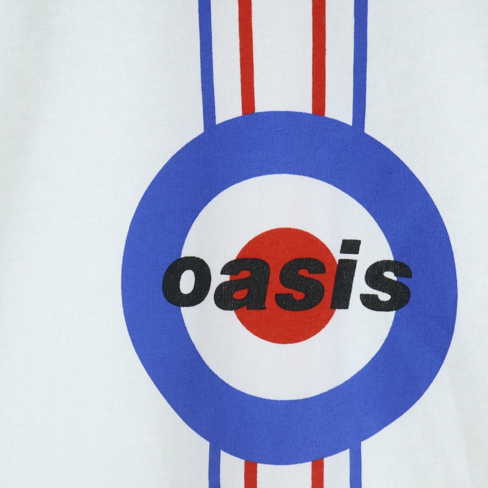Levi's(リーバイス) ×OASIS MOD ×オアシス ロングスリーブバンド 長袖クルーネックTシャツ 004EY0002 ホワイト
