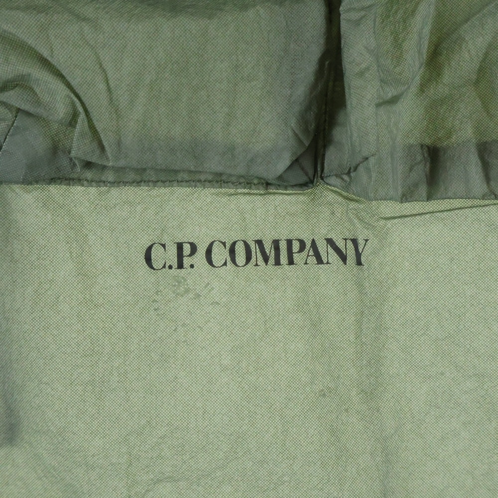 C.P. Company(シーピーカンパニー) WINDOW SHORT SHIRT 14CMSH284A 半袖ボタンシャツ オリーブ