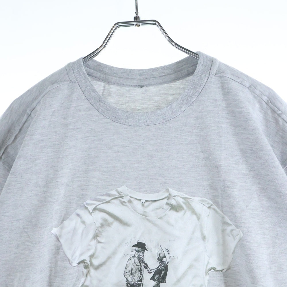 FRAGMENT DESIGN(フラグメントデザイン) AKA SIX BY SIMON BARKER ×FRAGMENT DESIGN ×THE POOL AOYAMA 14SS COWBOY TEE プリント半袖Tシャツ PBM-2405-A