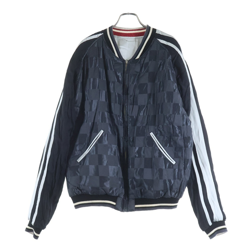 HUMAN MADE(ヒューマンメイド) 17AW HAMBURGAR YOKOSUKA JACKET リバーシブル ヨコスカジャケット スカジャン マルチカラー