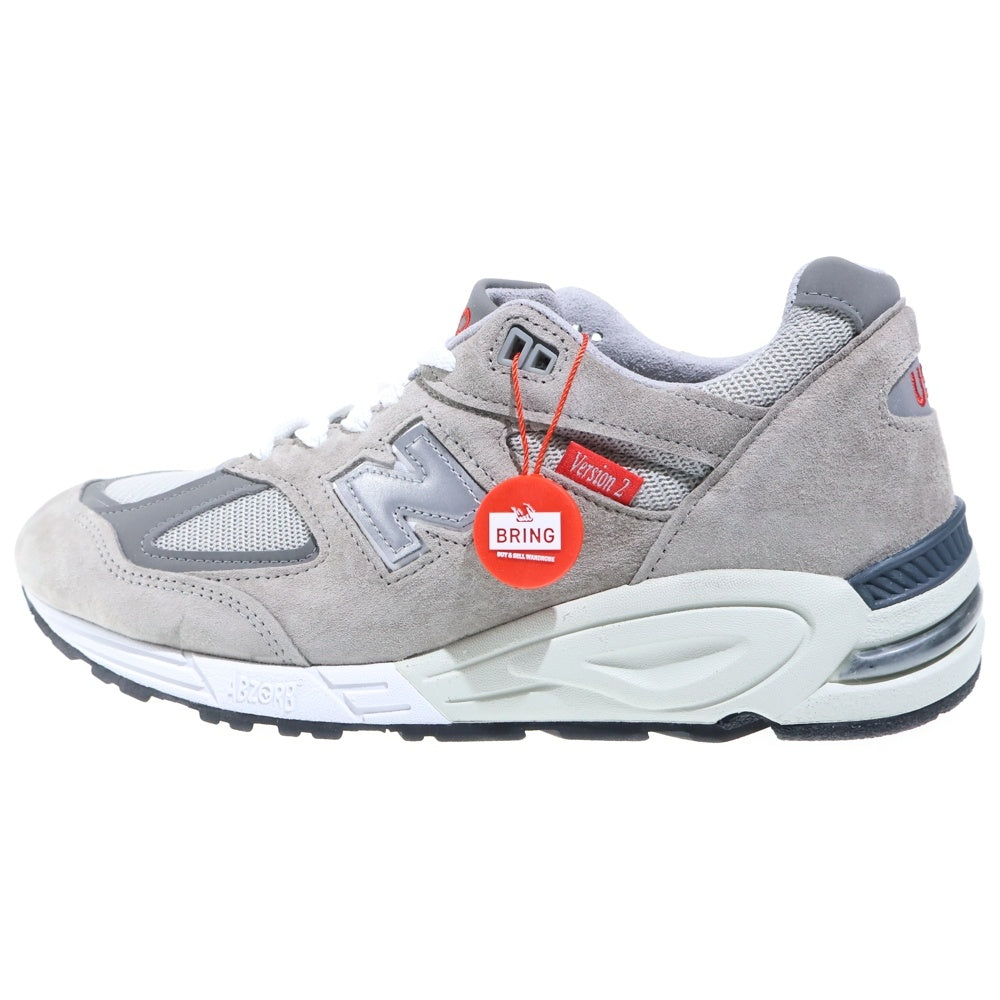 New Balance(ニューバランス) 990VS2 USA製 スウェード ローカットスニーカー グレー US11/29cm