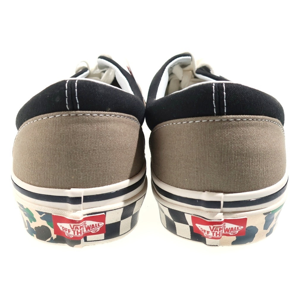 VANS(ヴァンズ) ERA 95 Dx Anaheim Factory Camo Midsole VN0A2RR1VPG エラ カモ柄ソール ローカットスニーカー ベージュ/ブラック US11/JP29cm