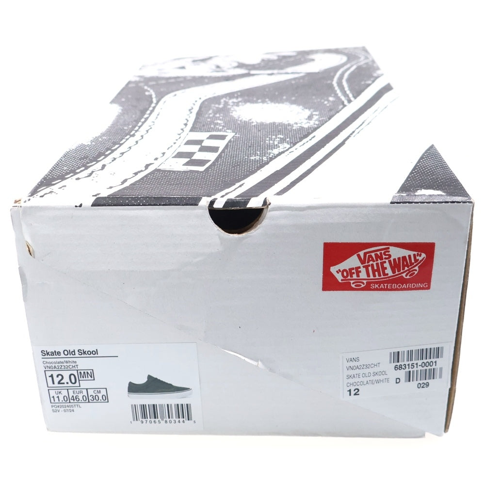 VANS(ヴァンズ) SKATE OLD SKOOL Chocolate VN0A2Z32CHT オールドスクール スケート ローカットスニーカー US12/30cm