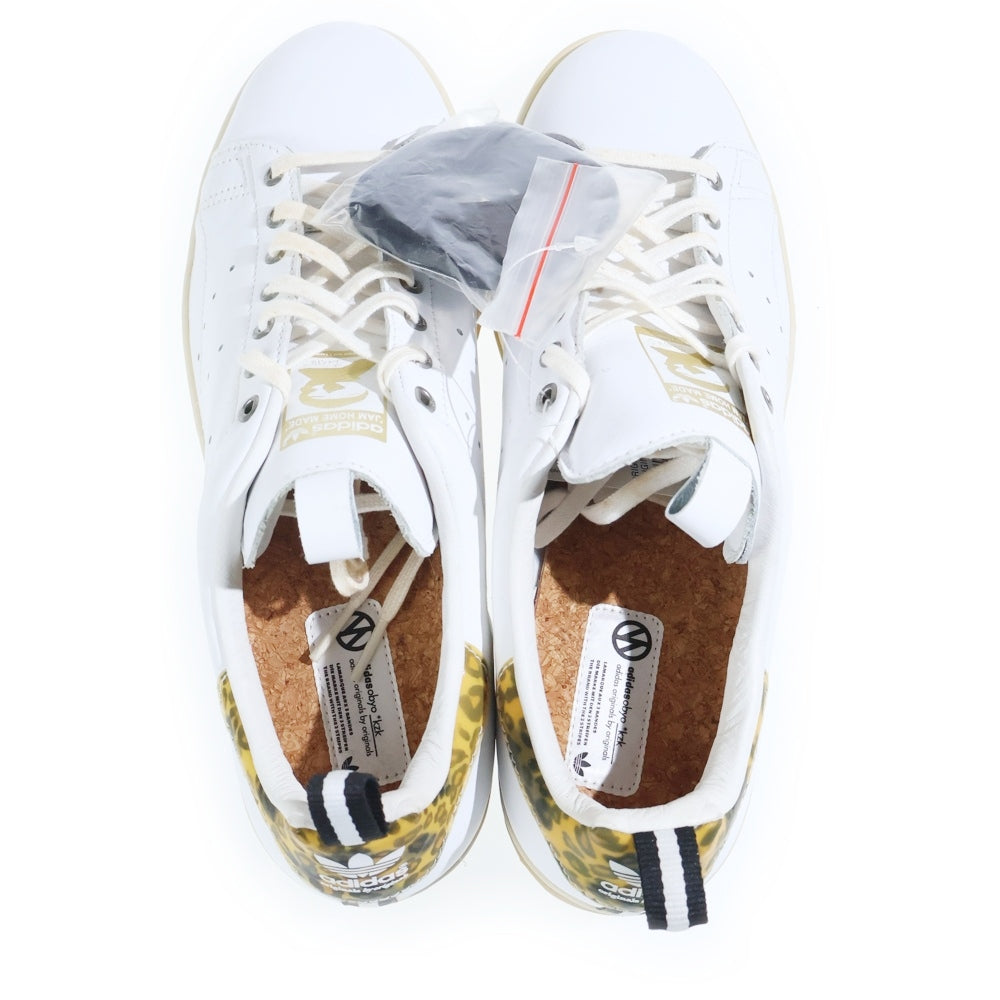 adidas(アディダス) ×JAM HOME MADE ObyO KAZUKI KZK EYELET STAN SMITH G43979 ×ジャムホームメイド スタンスミス ローカットスニーカー ホワイト US11/29cm