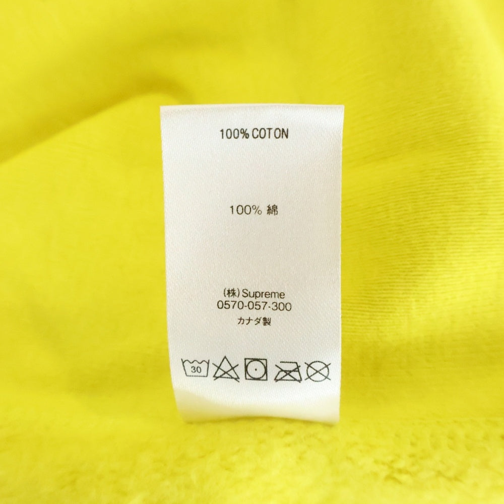 SUPREME(シュプリーム) 20AW Cross Box Logo Hooded Sweatshirt クロス ボックスロゴ フーディー プルオーバースウェットパーカー イエロー