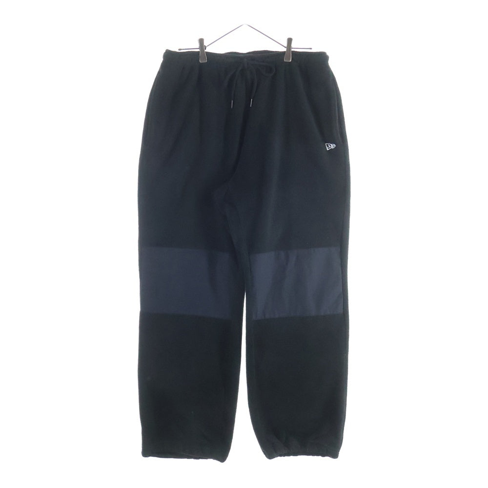 NEW ERA(ニューエラ) FLEECE PANTS BOX LOGO フリースパンツ ボックスロゴ ウーブンパッチ