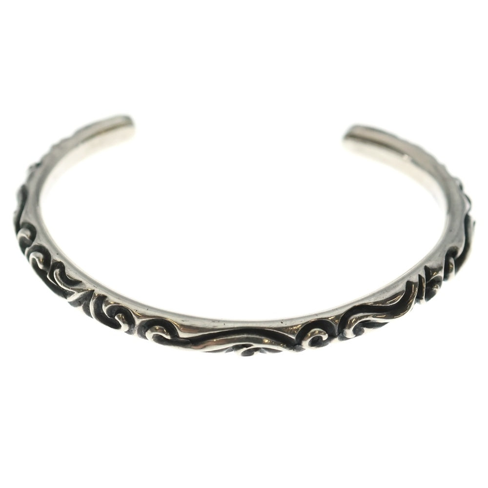 CHROME HEARTS(クロムハーツ) BANGLE SCROLL スクロールバンドバングル ブレスレット シルバー BCA127 BCA127