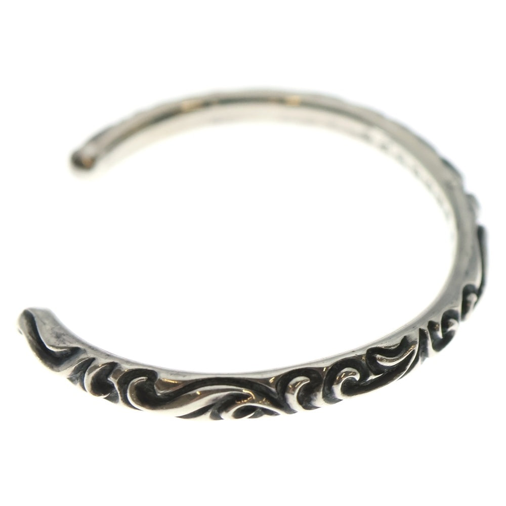 CHROME HEARTS(クロムハーツ) BANGLE SCROLL スクロールバンドバングル ブレスレット シルバー BCA127 BCA127