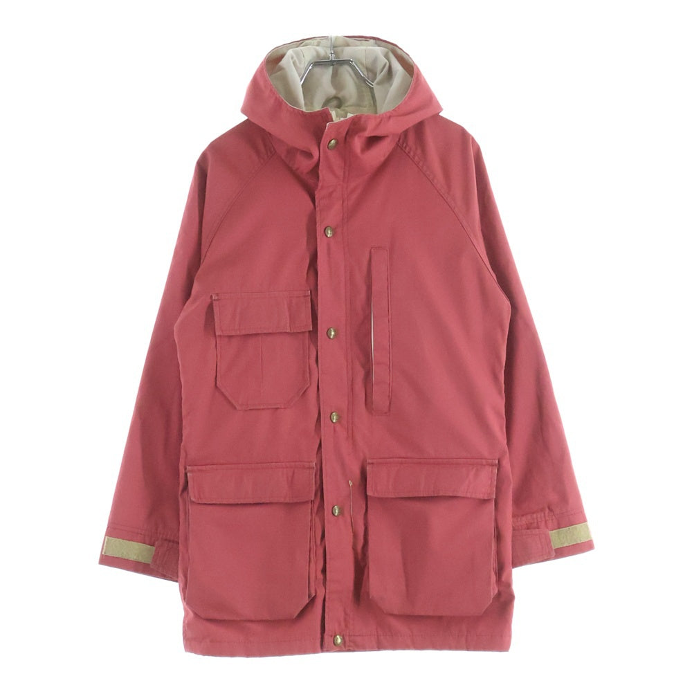 WOOLRICH(ウールリッチ) 70S WOMAN MOUNTAIN PARKA JACKET USA製 白タグ マウンテンパーカー ナイロンジャケット レッド レディース