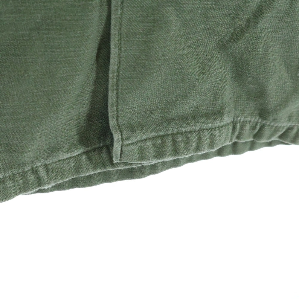 VINTAGE(ヴィンテージ) 70S U.S. ARMY UTILITY SHIRT 2nd MILITARY アメリカ軍 ユーティリティシャツ ミリタリー カーキ