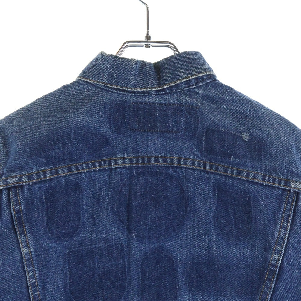 Levi's(リーバイス) 70S 70705 0317 DENIM TRUCKER JACKET ボタン裏529 スモールe オレンジタブ デニム トラッカー ジャケット インディゴ
