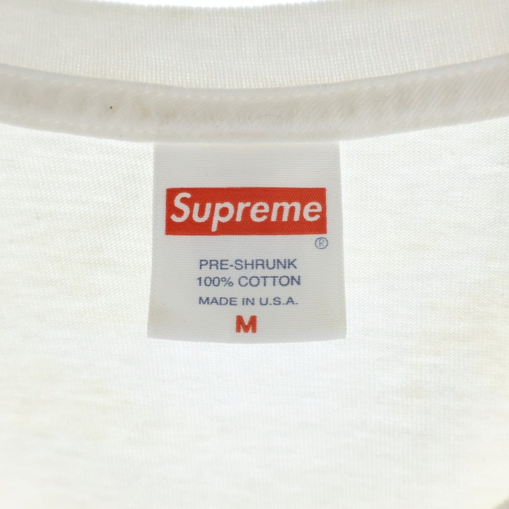 SUPREME(シュプリーム) 23AW Box Logo Tee Camo カモフラージュ 迷彩 ボックスロゴ クルーネック 半袖Tシャツ カットソー ホワイト