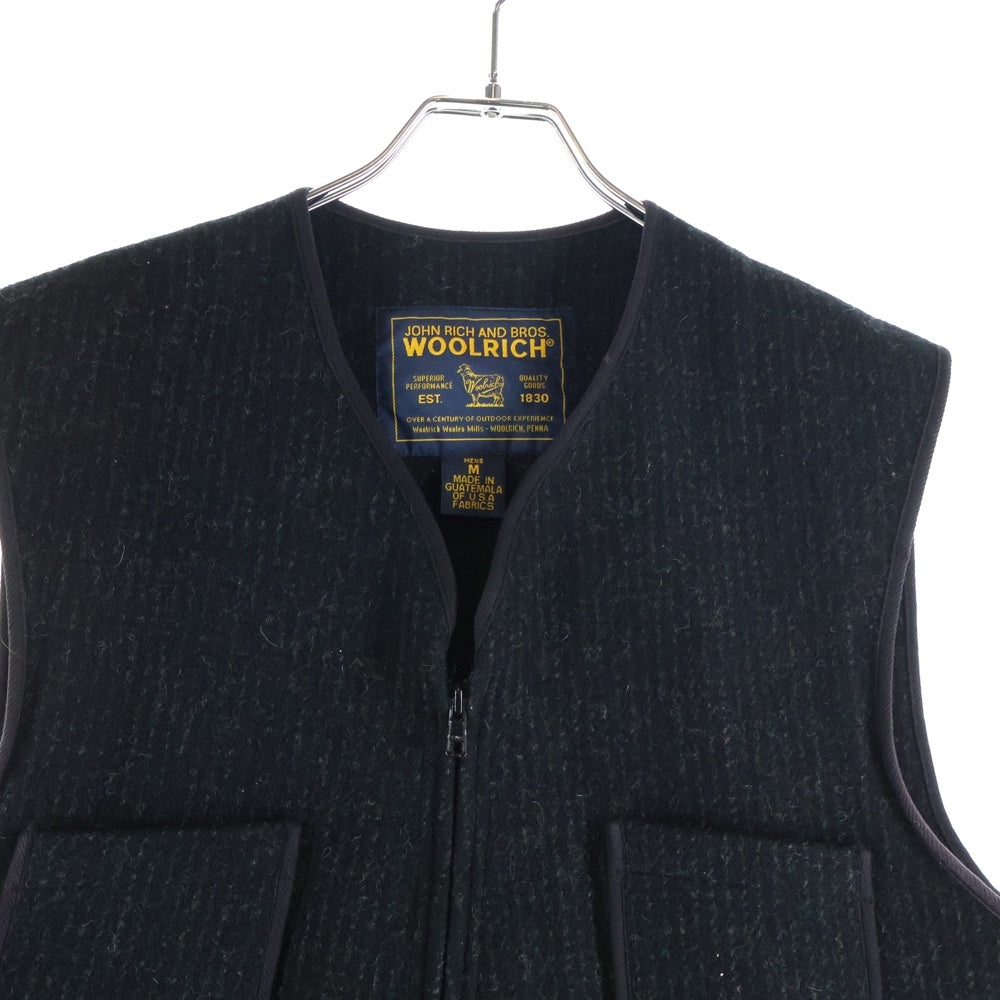WOOLRICH(ウールリッチ) 90s シンチバッグ ハンティングベスト マルチポケット ブラック