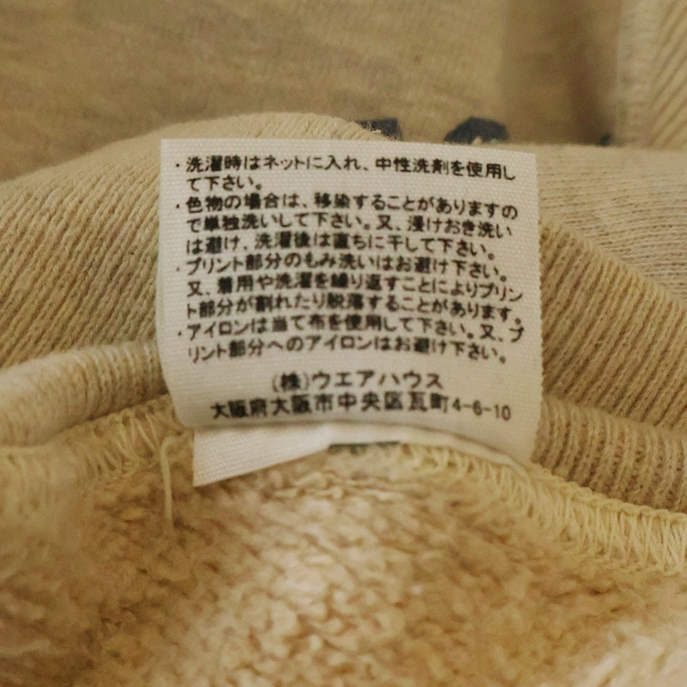 WAREHOUSE(ウェアハウス) Lot401USMA オートミール 両V クルーネック長袖スウェットトレーナー ホワイト