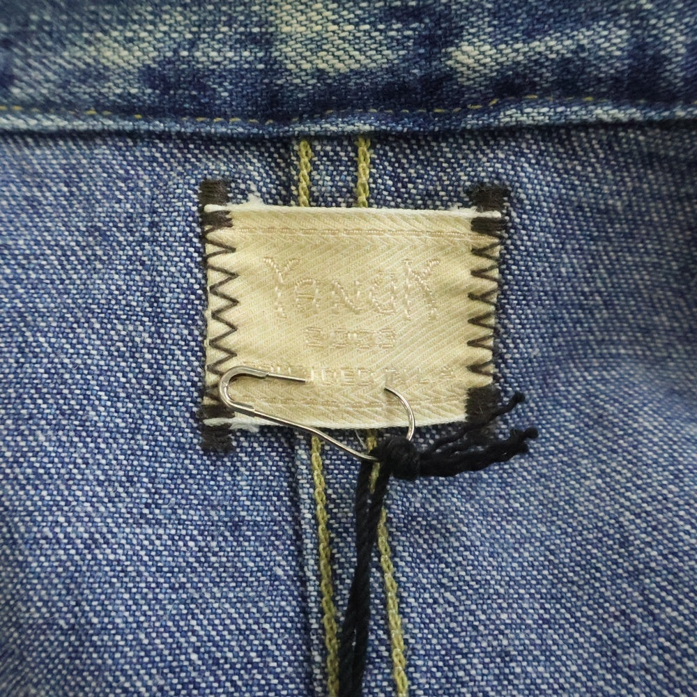 YANUK(ヤヌーク) x藤原裕 Western Shirt デニム 長袖ウエスタンシャツ Tバック 57201560